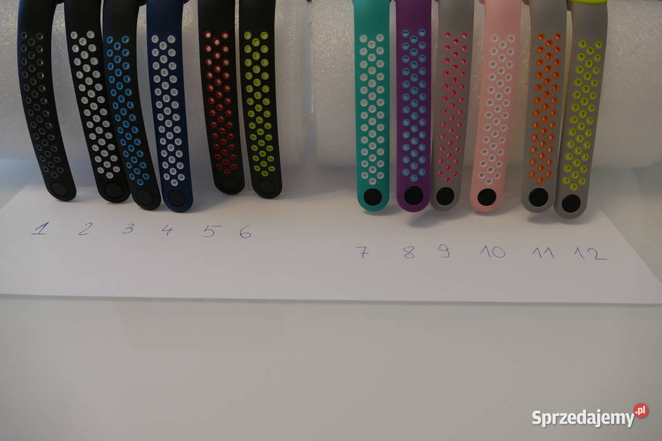 OPASKA pasek do XIAOMI MI BAND 5 perforowana Olsztyn