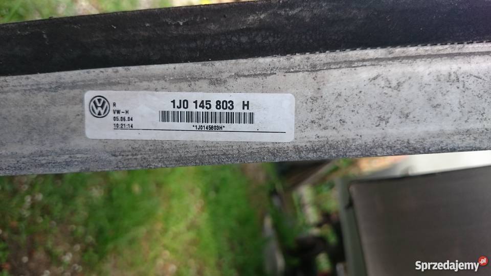 intercooler FMIC chłodnica powietrza ARL 19 TDI Rok produkcji 2004 Jaworzno