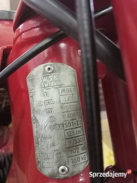 Wsk 125 m06 B1 sprzedam