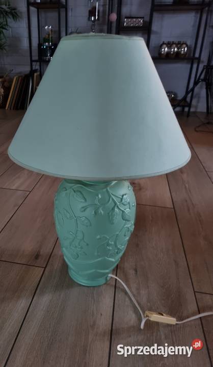 Lampa Ceramiczna Stołowa Wola Podłężna