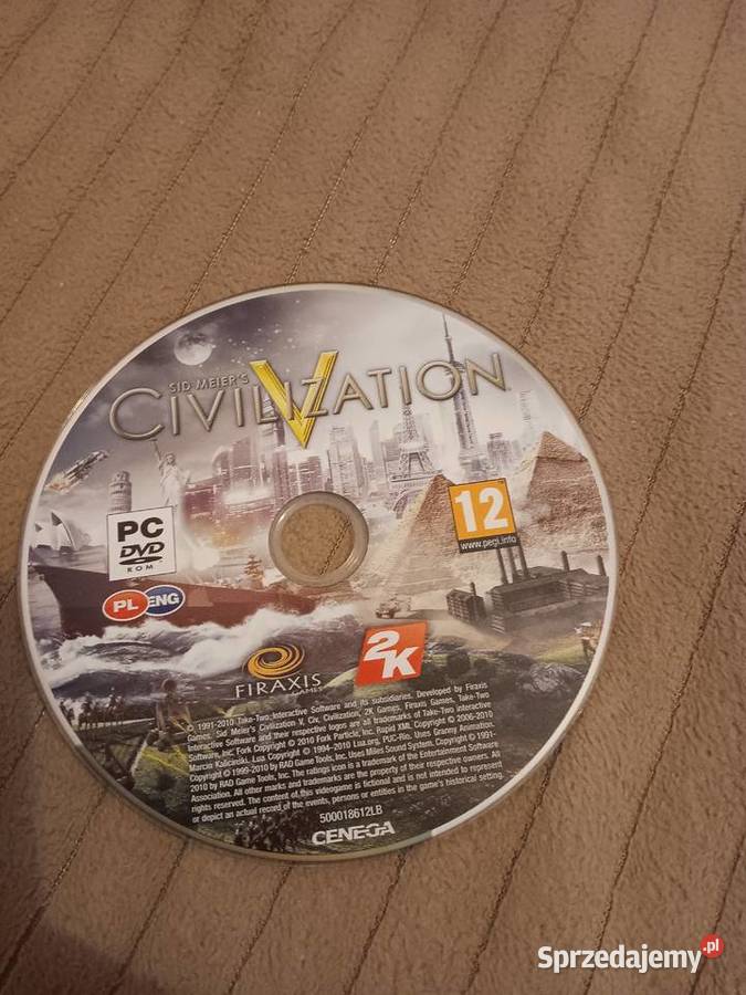 Gra PC Sid Meiers Civilization V 5 Kolekcja Sandomierz