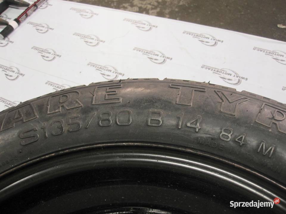 ALFA ROMEO FIAT LANCIA koło dojazdowe 1358014