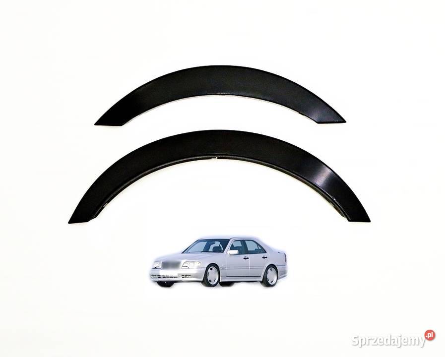 Mercedes W220 S nakładki na błotnik czarny mat 4 Ostrów Wielkopolski sprzedam