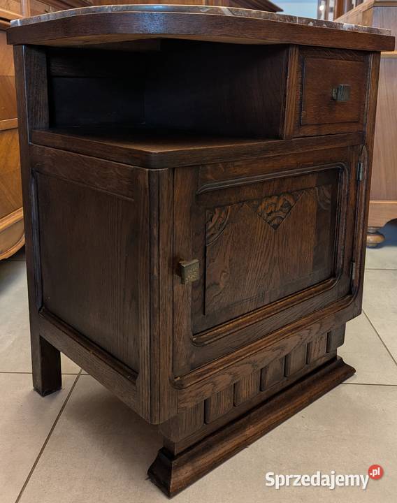 Piękna dębowa szafka art decosklep Dąbrowa Dąbrowa Górnicza