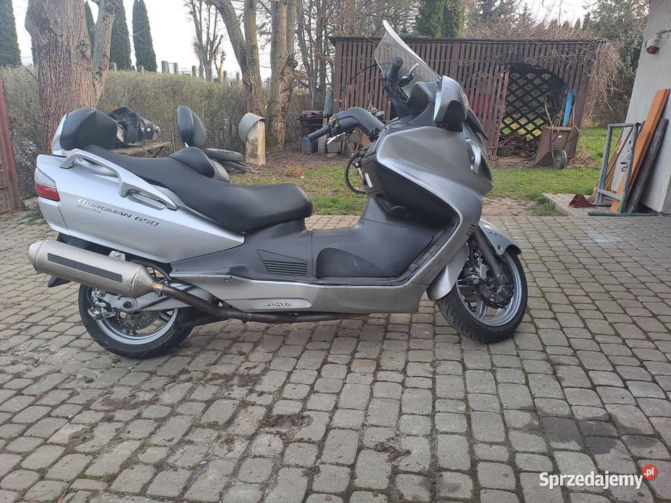 Suzuki Burgman 650 wygodny komfortowy Żurawica
