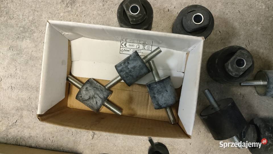 Amortyzatory wibroizolatory podkładki gumy itp Szczecin