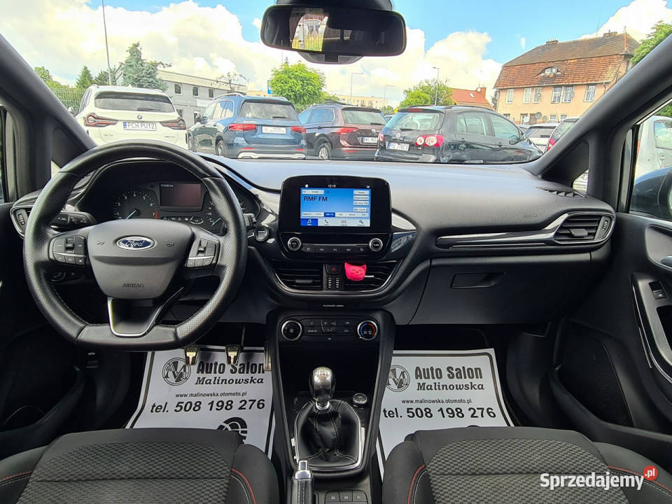 Ford Fiesta STLine Navi PDC Kamera Led światła przeciwmgielne Fiesta Ford Wągrowiec