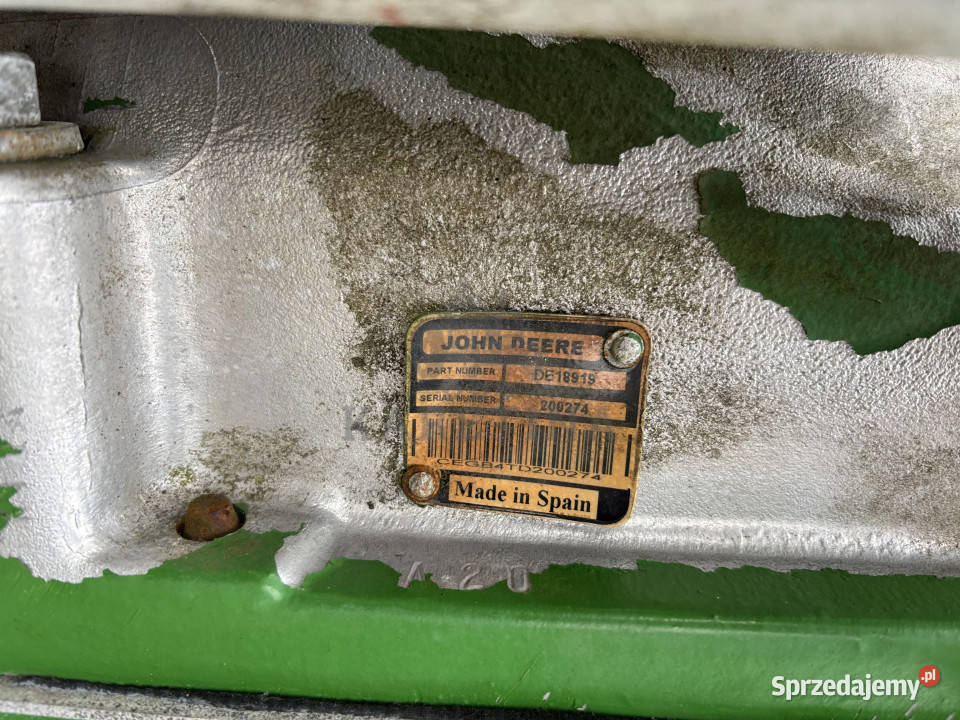 John Deere 6081HH011 Silnik Słupek Blok Głowica wielkopolskie Jastrzębniki