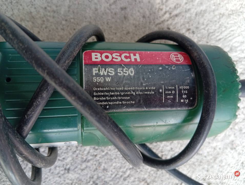 szlifierka kątowa Bosch PWS 550 238 kujawsko-pomorskie Byczyna sprzedam