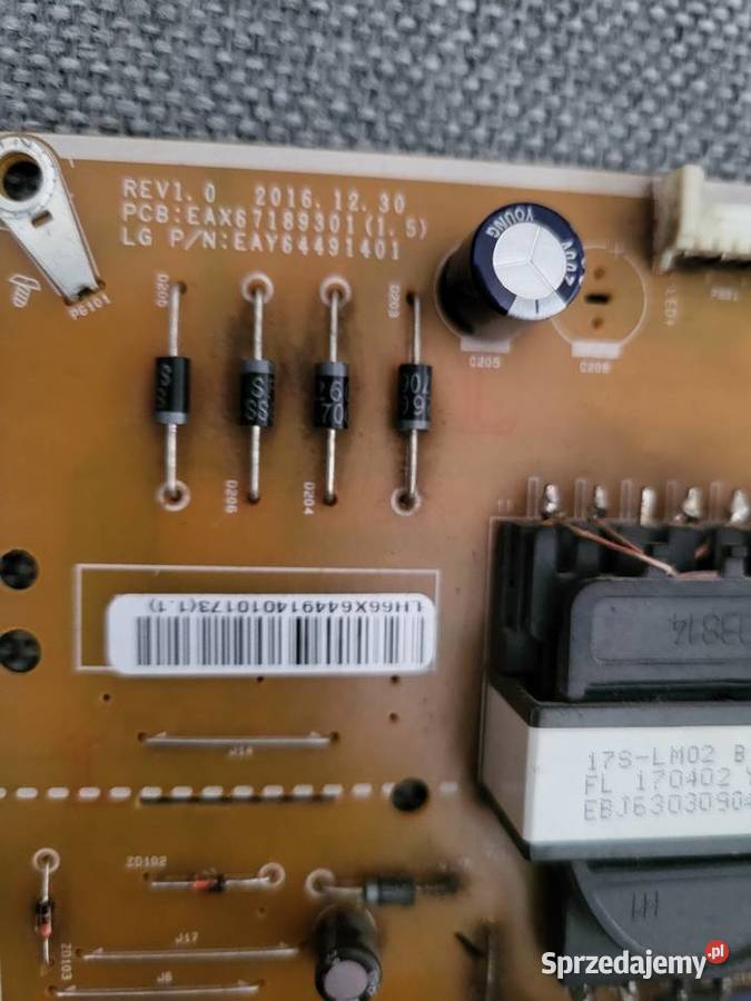 LG 49LJ94V zasilacz telewizora Pozostałe śląskie sprzedam