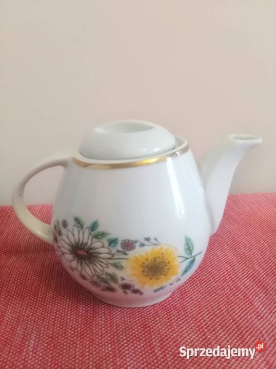 Dzbanek Czajniczek Imbryk Lubiana PRL Wałbrzych