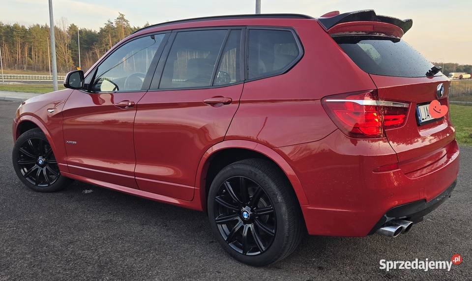 BMW X3 F25 30I 306HP MPAKIET przyciemniane szyby Dąbie