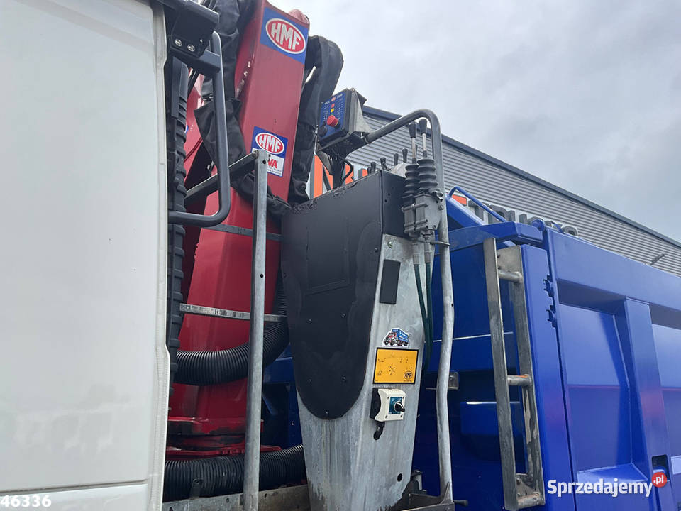 Wywrotka 6x6 bordmatic z dzwigiem Volvo FM mazowieckie Warszawa