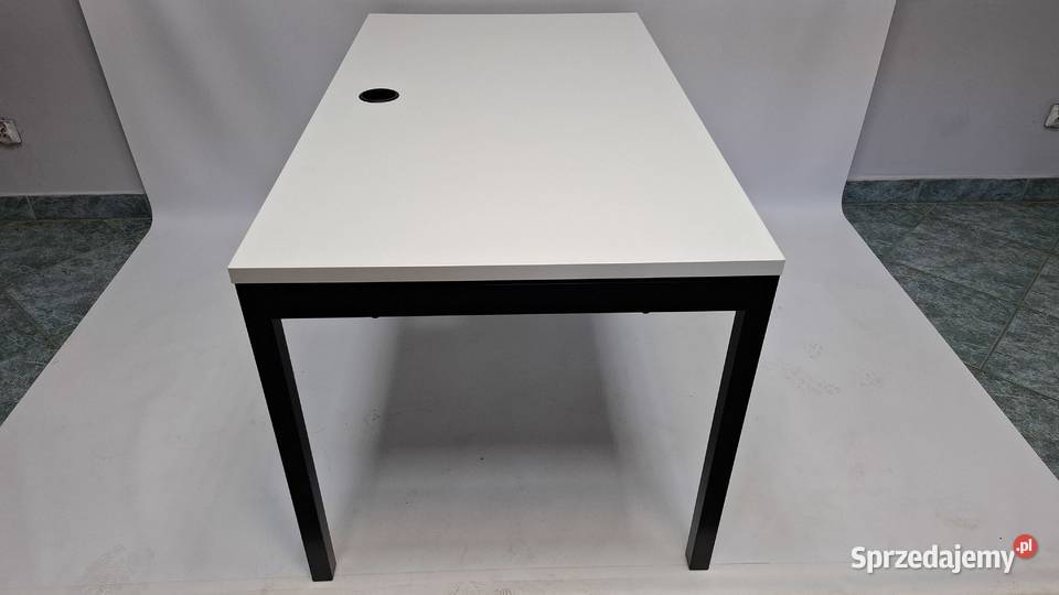 Biurko proste MDD 140x80 białe duża ilość Poznań