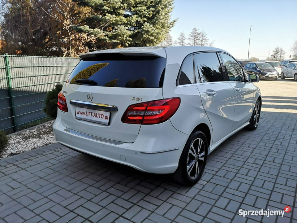 Mercedes B 180 18 CDI 109 Klimatr Navi Isofix wielofunkcyjna kierownica Strzegom