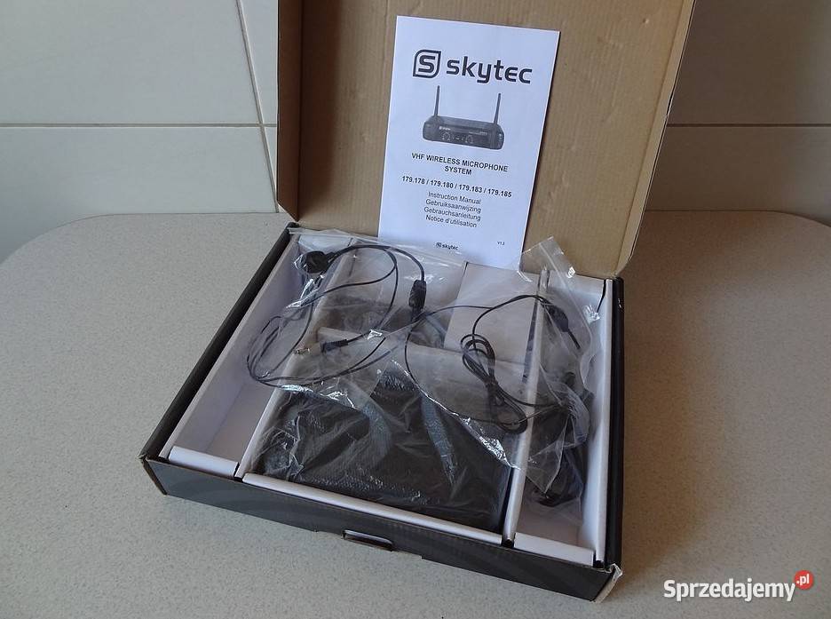 NOWE Mikroporty Mikrofony Bezprzewodowe SKYTEC Rzeszów