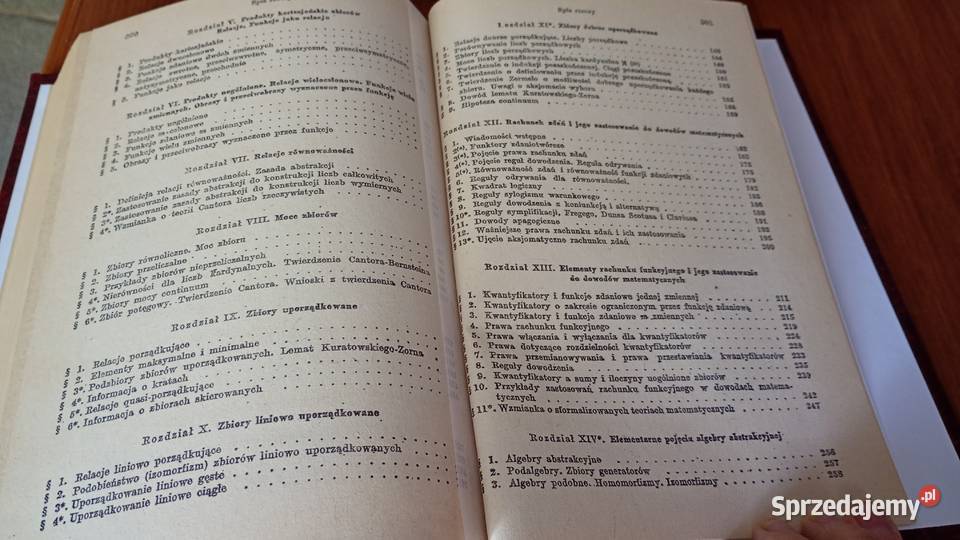 Wstęp do matematyki współczesnej Helena Rasiowa Rok wydania 1979 Podręczniki Gdańsk
