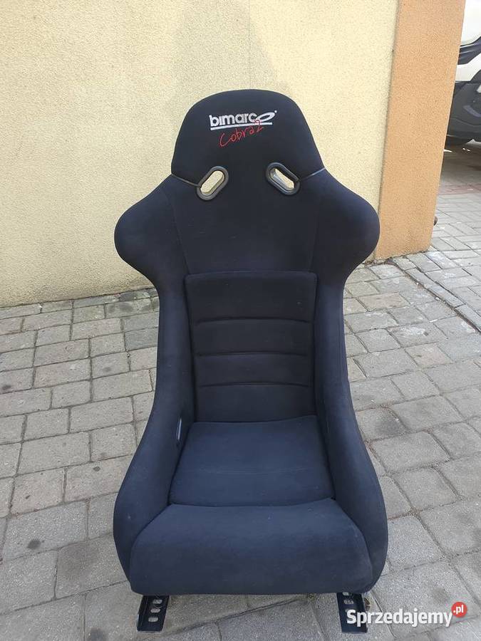 Fotel Bimarco Cobra II czarny kubełek Dobre Miasto
