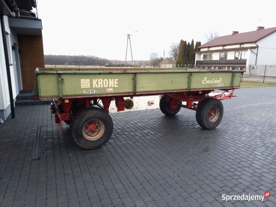 Przyczepa rolnicza KRONE Krone łódzkie Budy Stryjewskie
