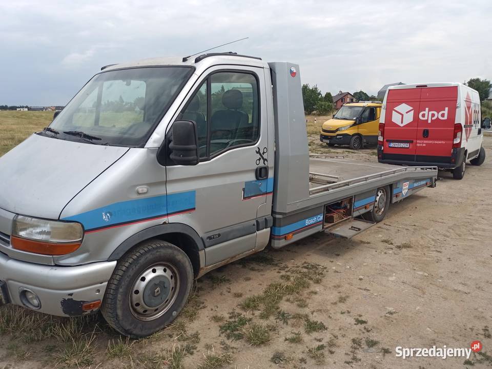 Renault master autolaweta klimatyzacja 5m najazd Przytyk