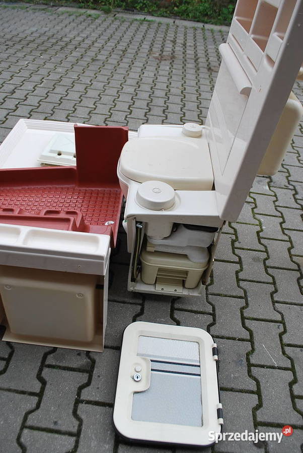 KOMPLETNA ŁAZIENKA POD ZABUDOWĘ KAMPERA KEMPINGU Grzebowilk