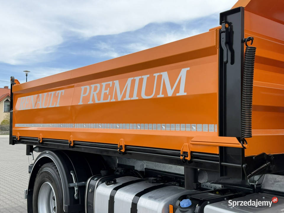 Renault PREMIUM 18380 4x2 Wywrotka 3 stronna DMC elektryczne lusterka Widełki