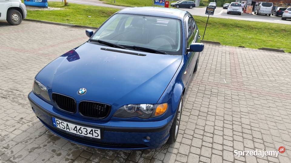 BMW E46 sedan polift benzyna Sanok