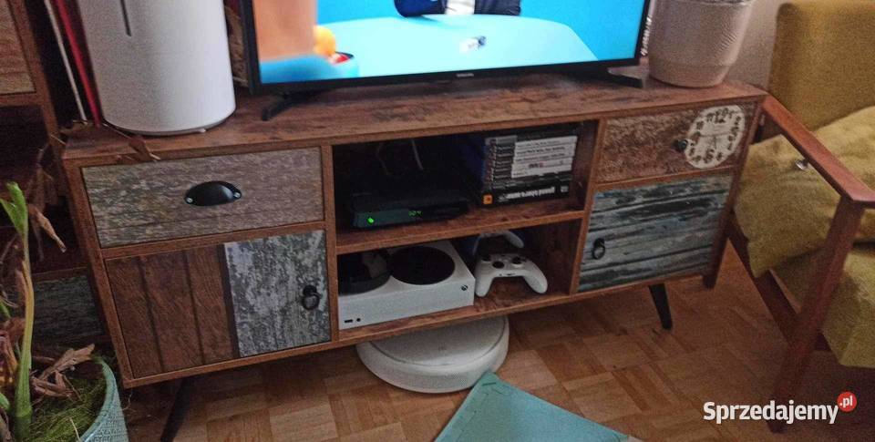 Meble patchwork komoda szafka RTV regał Garwolin