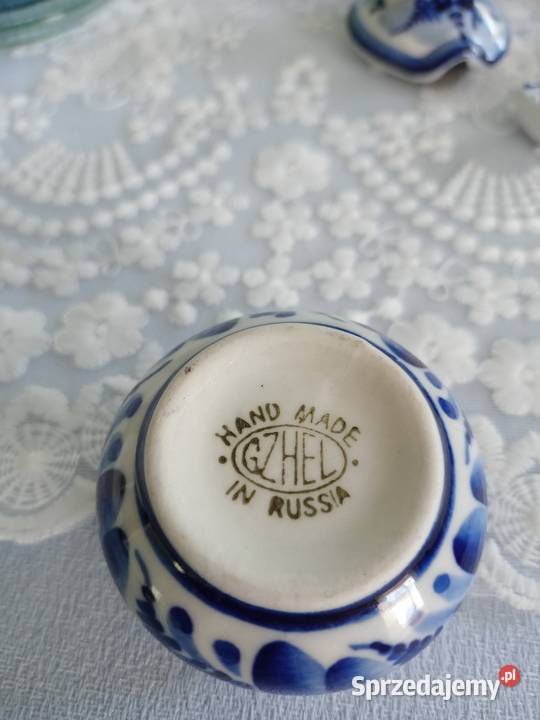 Zestaw porcelana GZHEL Poznań sprzedam