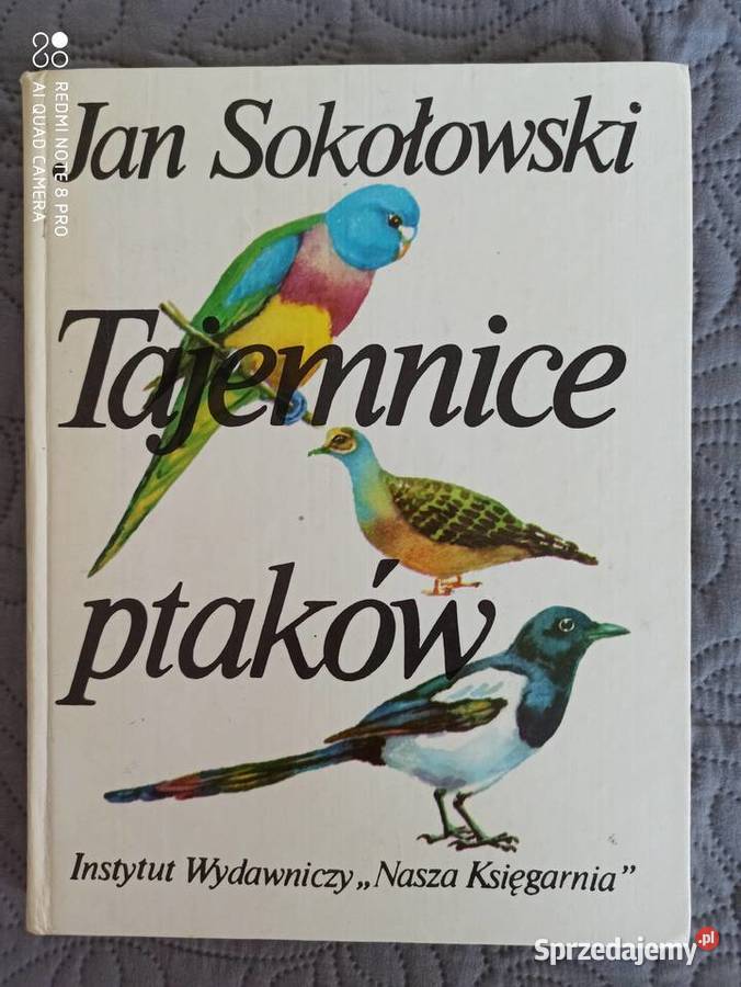 TAJEMNICE PTAKÓW Jan Sokołowski przyroda, krajobrazy Warszawa