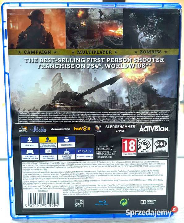 Call of Duty WWII 4 Elbląg