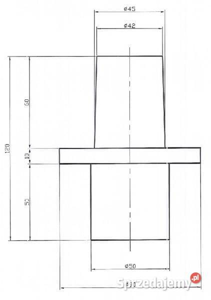 Sworzeń i nakrętka okrągła rowkowa Piton Kamionna