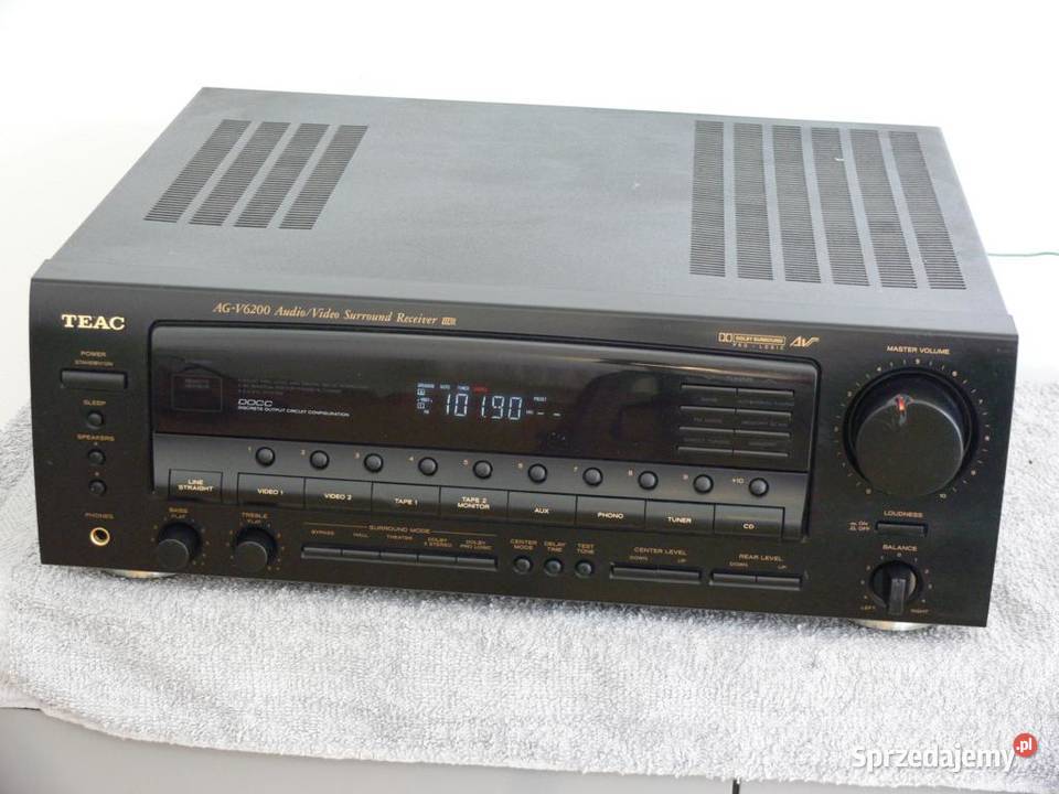 Amplituner TEAC AGV6200 mocny 310 wat WYSYŁKA Amplitunery Jasło