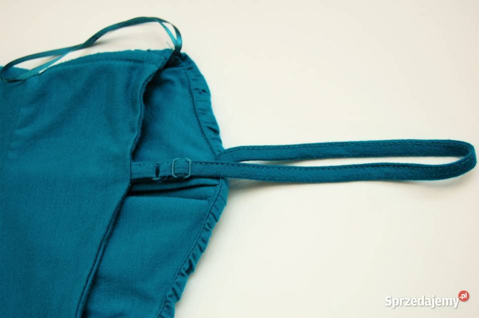 Sukienka letnia HM 36 S morska zieleń wiskoza lubelskie Lublin