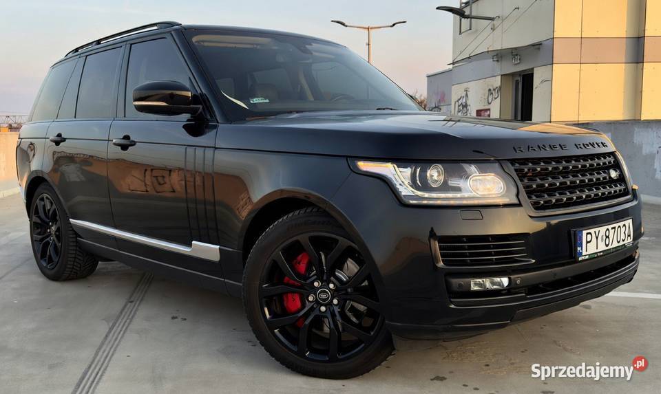 Salon Polska ASO Land Rover Originalny lakier Range Rover Warszawa