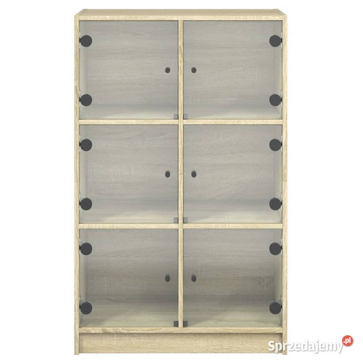 Szafka z drzwiczkami dąb sonoma 68x37x109
