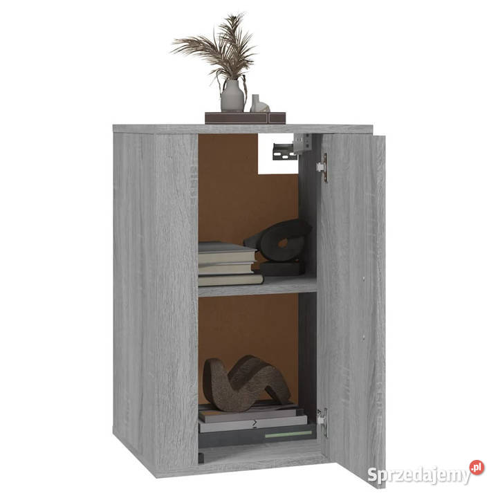 Wiszące szafki TV 2 szary dąb sonoma 40x345x60 mazowieckie Warszawa