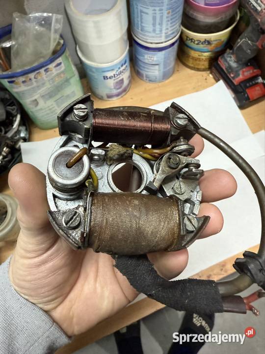 Ryś zapłon silnik koło magnesowe nie Wsk Shl Wfm Kielce