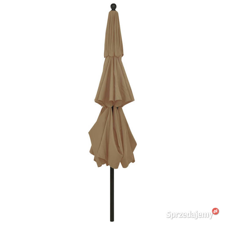 3poziomowy parasol na aluminiowym słupku kolor mazowieckie