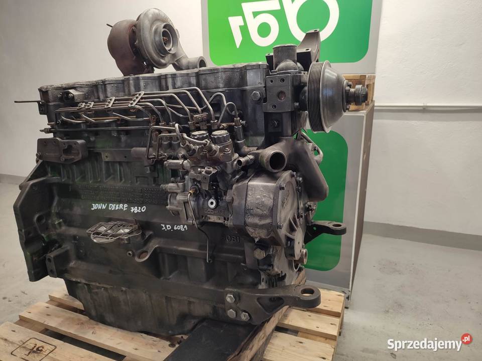 Silnik John Deere 7820 6081HRW42 wielkopolskie Wilkowo
