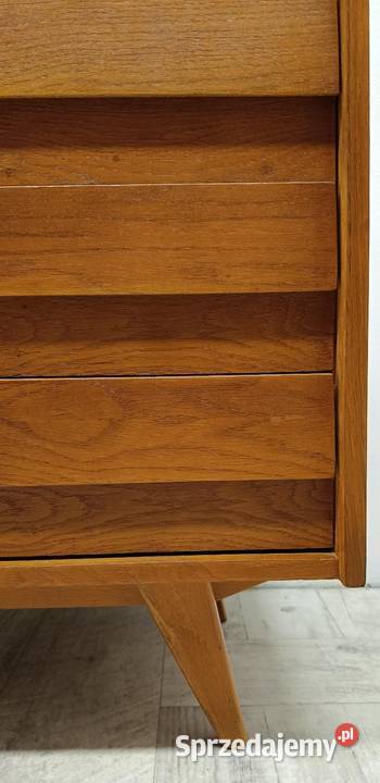 komoda vintage z drzwiami i szufladami design łódzkie Radomsko