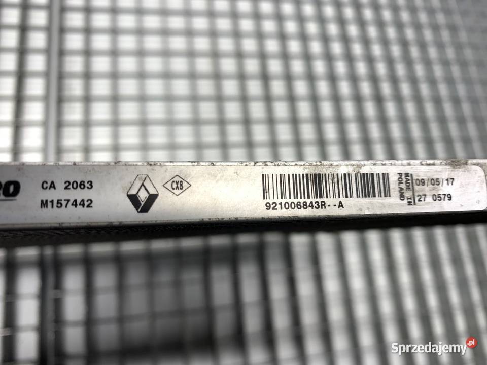 CHŁODNICA KLIMATYZACJI RENAULT CAPTUR I 09 90 osobowe