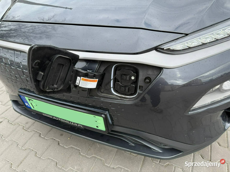 Hyundai Kona 100 elektryk Bogate wyposażenie immobilizer