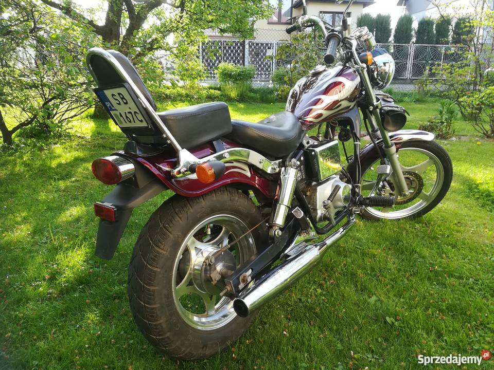 Chopper Kingway Xin Tian XT50Q bordowy Bielsko-Biała