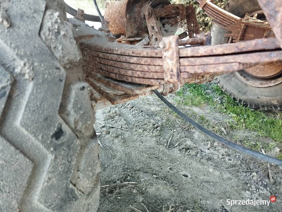 Przyczepa agromet t 169 4 tony biafamar do