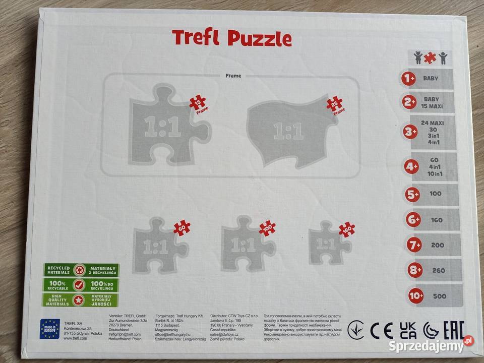 Puzzle Trefl 25 elementów Kicia Kocia Puzzle Płock