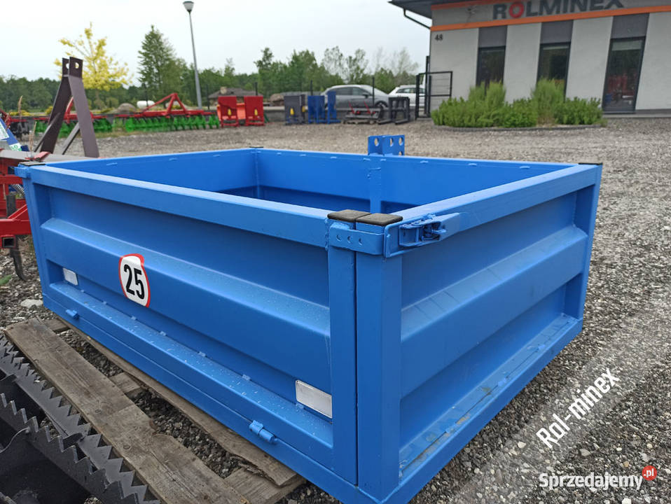 Skrzynia transportowa do ciągnika na tył tuz nieuszkodzony Grójec