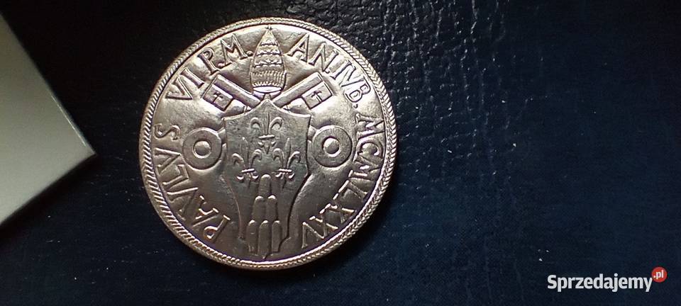 Stare monety 10 lir 1975 Święty Watykan Numizmatyka podkarpackie Lesko sprzedam