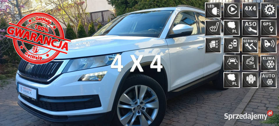 koda Kodiaq 4x4 DSG 20 TSI 190 Canton Grzfotele Kodiaq Gdańsk