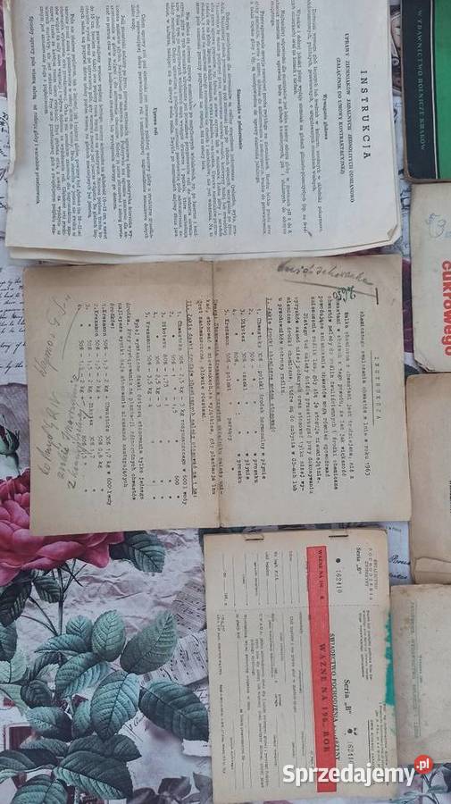 Książki rolnicze z lat 50 i 60 dot hodowli Wieluń sprzedam